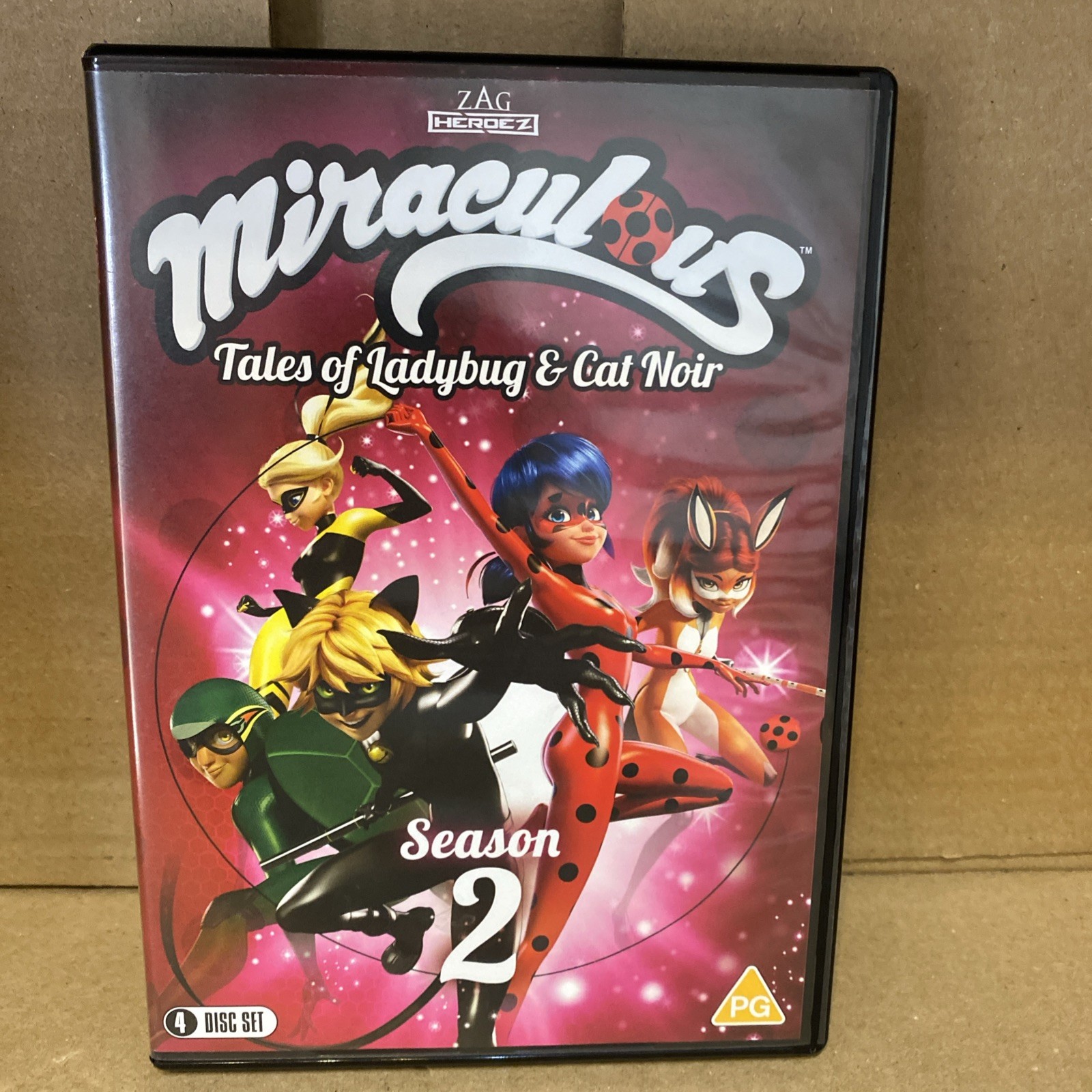 Miraculous: Complete Season/Series 2 [DVD] Tales of Ladybug & Cat Noir