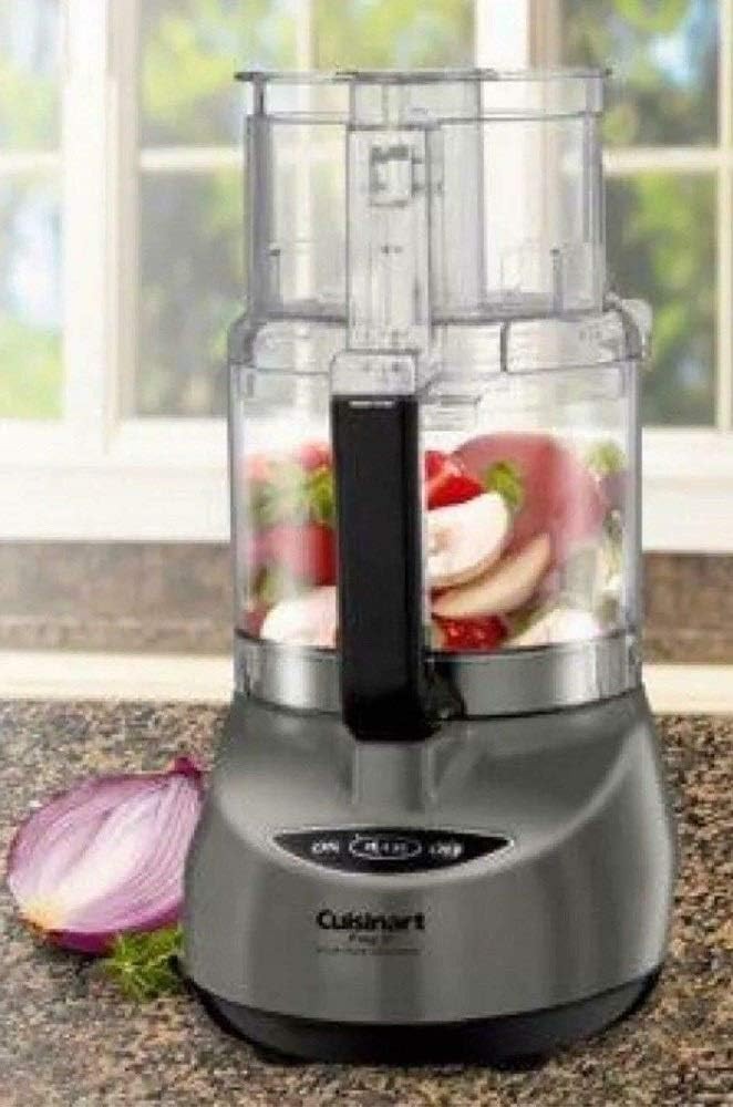 Cuisinart CFP-9GMPCY Food Processor, 9-Cup, Gunmetal - Certified Refurbished