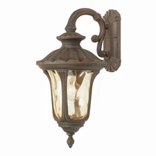 Livex Lighting - Oxford - 1 Light Outdoor Wall Lantern in Traditional Style -