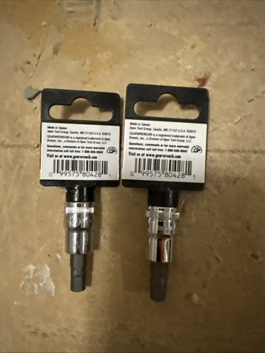 GEARWRENCH 80428D 7mm - 3/8" Drive Hex Bits Sockets MM Metric Tools New-LOT OF 2 - Bild 2 von 2