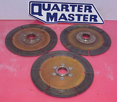 Quarter Master 26 Spline 7.25" Triple Discs Clutch Pack NASCAR