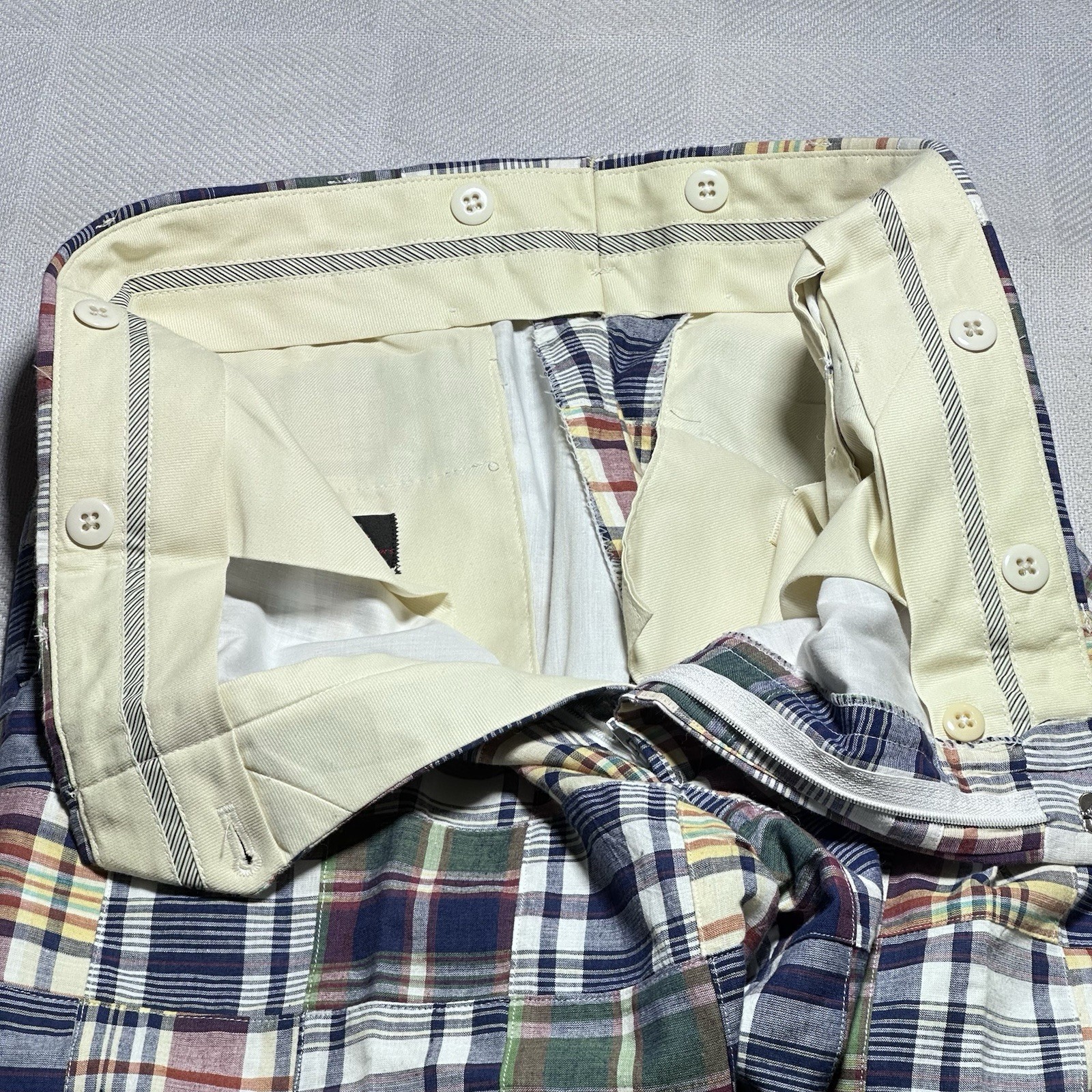 Vintage O'Connell Lucas-Chelf Patchwork Pants Men… - image 3