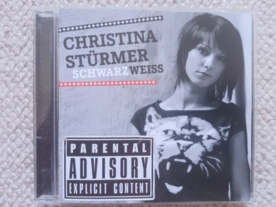 CHRISTINA STÜRMER - SCHWARZ WEISS - CD - 2005 - Booklet hat einen Aufkleber