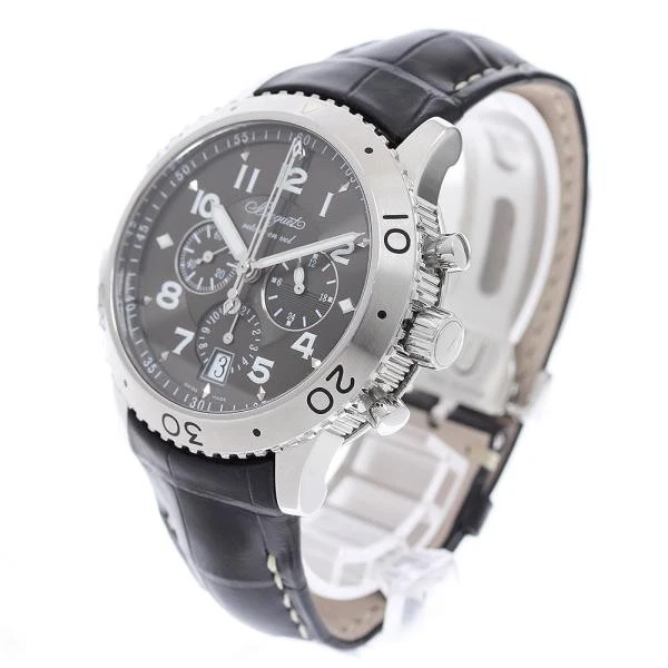 Breguet — Breguet Type XXI 3810 43mm SS Black Dial Automatic Watch #C2287