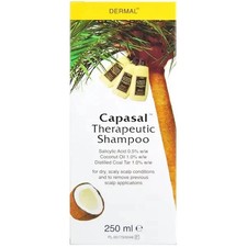 Capasal Theraputic Shampoo For Scaly Scalp Eczema, Dandruff Psoriasis - 250ml UK
