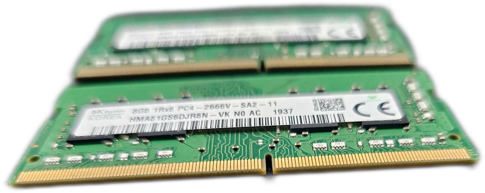 SK HYNIX 16GB PC4 2666V SO-DIMM PORTÁTIL RAM (2x8GB) Foto 2 de 4