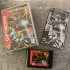 Vectorman 2 (Sega Genesis, 1996) Game Cartridge Case & Instruction Booklet