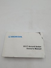 2017 Honda Accord Sedan Owners Manual Full Size 300 plus pages