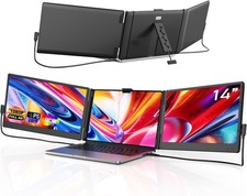 Laptop Screen Extender, 14'' FHD 1080P IPS Portable Monitor for Laptop, A2
