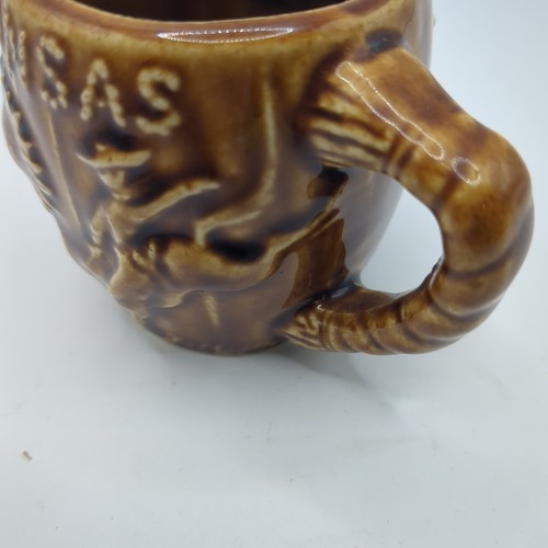 Vintage Golden Aspen Thrifco Japan Milchkännchen Kanne Kansas Longhorn Cowboy Design - Bild 4 von 4
