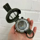 STANLEY LONDON COMPASS  G150 Prismatic Brass Olive Marching - British Army NATO