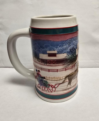Miller High Life Holiday Beer Mug  1985 Vintage.
