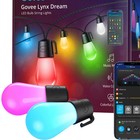 GOVEE Lynx Dream 48' Outdoor Plug-In LED Smart Edison Wi-Fi String Light NEW