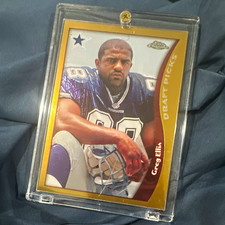 Topps 1998 Chrome Draft Picks - Greg Ellis Cowboys #97 Rookie Football Card. rookie card picture