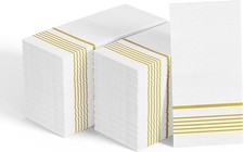 400 Pack Paper Napkins, Disposable Guest Towels Party Dinner Napkins Soft,