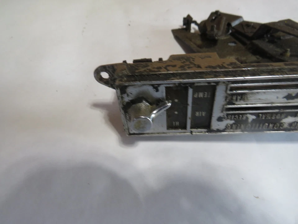 68 1968 69 1969 Oldsmobile Cutlass 442 calefacción aire acondicionado interruptor de control de clima Foto 2 de 4