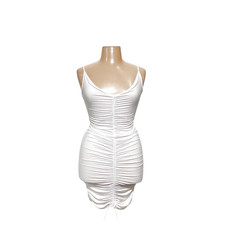 Fashion Nova White Bodycon Dress