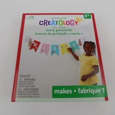 Creatology Merry Garland Kit Christmas Theme Craft Set For Kids Ages 8+ New