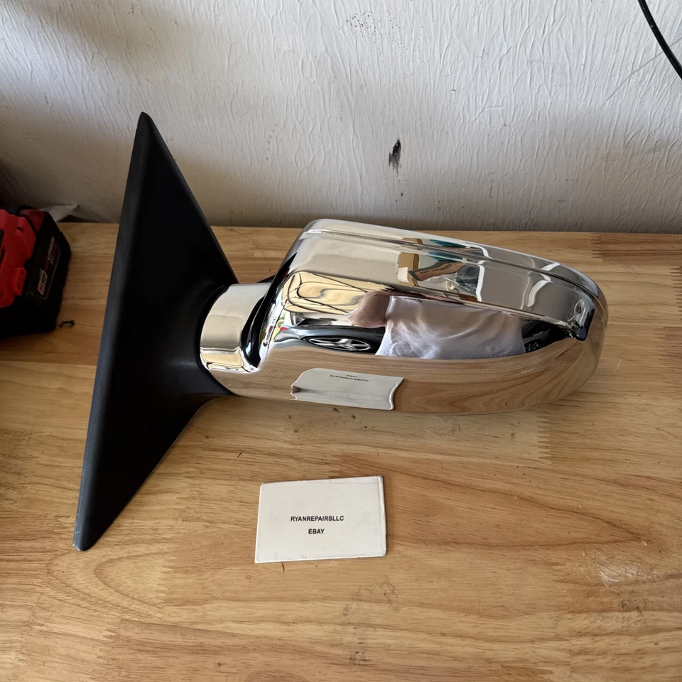 Audi S5 A5 2008-2014 CABRIO Driver LH Side Mirror CHROME OEM RARE B8   - Image 2 of 4