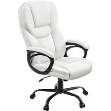 Office Desk Chair High Back Adjustable Height Ergonomic Swivel Computer Chair 