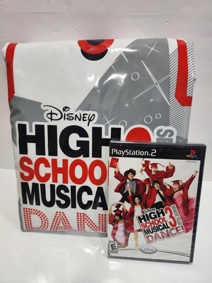 Disney High School Musical 3 Dance Mat + Sealed Playstation 2 Game.