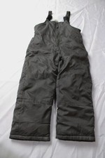 Studio 3 Kids' Unisex Zip-Up Sleeveless Down Puffer Snow Pants JT8 Gray Size 7
