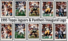 1995 Topps Inaugural Logo - Set Break # 1-248 Both Versions Jaguars & Panthers