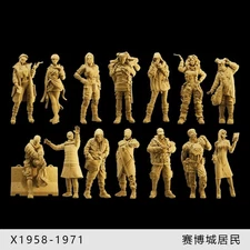 1:35 1:43 1:64 Commodity Vendor Miniature Figure Model For Cars Vehicles