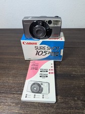 Canon Sure Shot 105 Zoom Date AF - 35mm Point Shoot Film Camera Parts, Repair