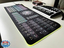 Bass Guitar Theory Cheat Sheet Mousepad – 35×25cm (13.8"x9.8") an