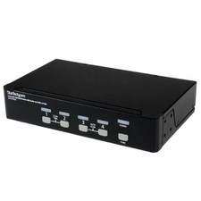 StarTech SV431DVIUA 4 Port DVI USB KVM Switch w/ Audio