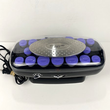 Conair Infinity Pro Hot Curlers HS41 NO CLIPS 20 Rollers Pageant Dance Purple