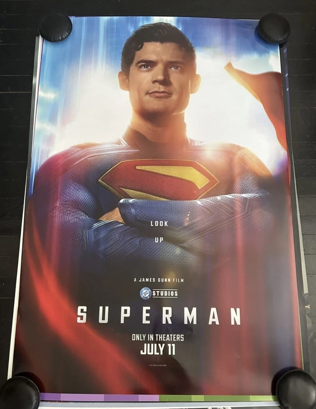 Superman 2025 Original Movie Poster DC Vertical Premium Matte