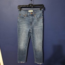 Madewell Women's The Perfect Vintage Crop Jean Size 24