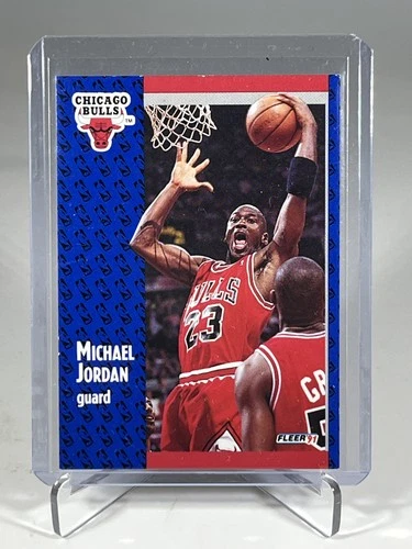 1991-92 Fleer - Michael Jordan Chicago Bulls #29