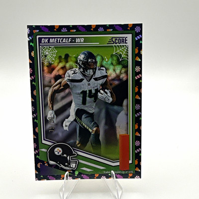 Panini Score 2025 DK Metcalf #264 Trick or Treat  /75