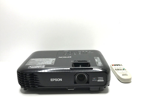 Epson H722A Portable 3LCD Projector (1920 x 1200) 3200 Lumens (w/ Remote) - READ