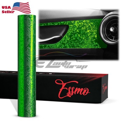 PET Damascus Steel Forged Carbon Fiber Satin Car Vinyl Wrap Film Sticker Sheet