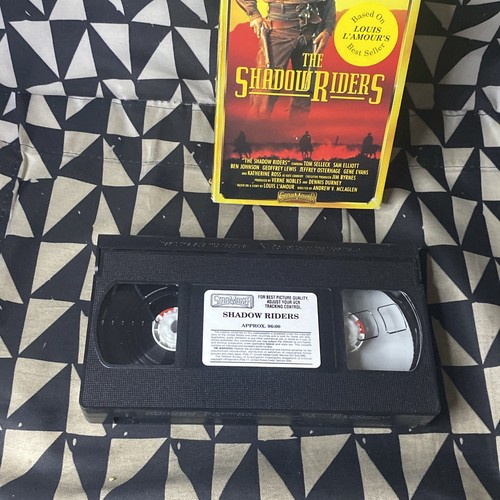 The Shadow Riders (VHS, 1991) Tom Selleck Sam Elliot - Tested - Picture 6 of 8