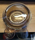 VTG Corning Ware Pyrex Amber Visions Grab It & Go Dish w/Lid V-240-B, Free Ship