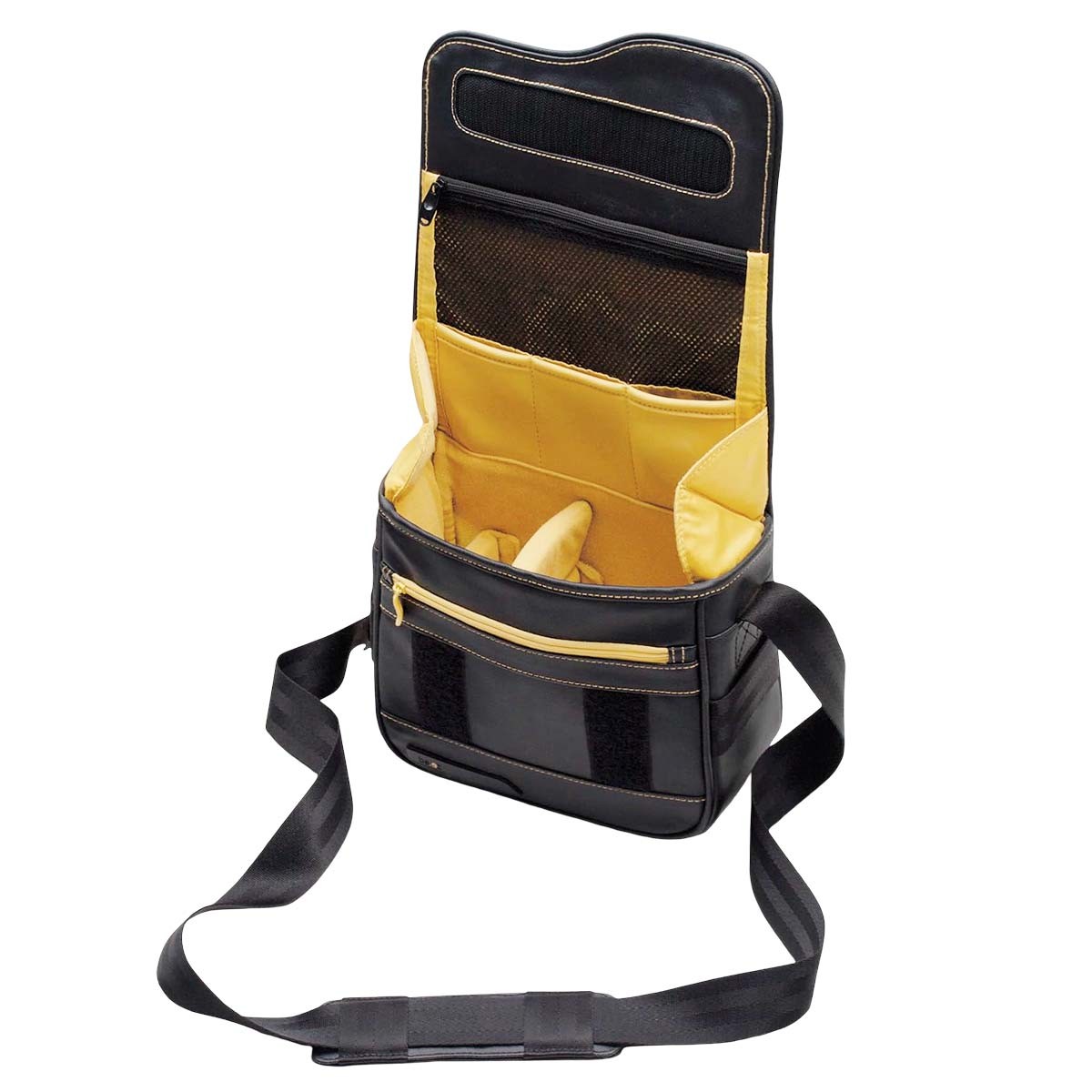Protégez votre reflex des chocs avec le sac besace jaune LE reporter