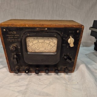 Vintage Taylor Universal Meter Model 85A Untested