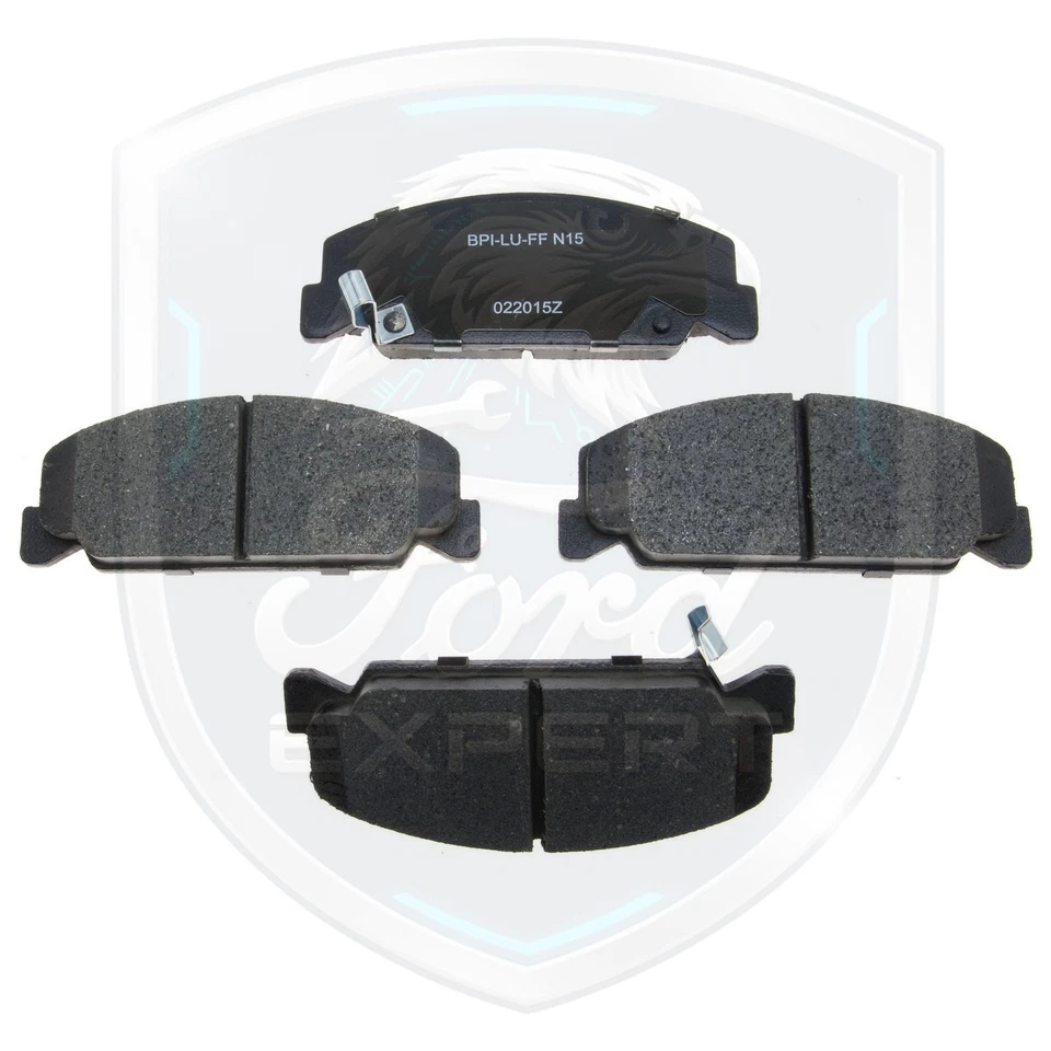 Kit de pastillas de freno delanteras y traseras de cerámica para Honda Civic Del Sol 1994-1997 9 años de garantía Foto 4 de 4