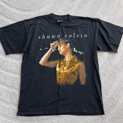 Vtg 1993 Shawn Colvin Fat City Tour Tee Folk Band Shirt RARE Brockum Size XL