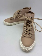 Pre-Owned Guiseppe Zanotti Tan Size 38 High Top Athletic Shoes