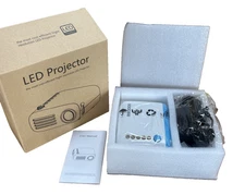 GooDee YG200 - Mini LED Pico Projector Blue Cost Efficient High Resolution NEW