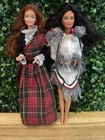 Vintage Scottish & Eskimo Barbie “Dolls of the World” International Dolls Mattel