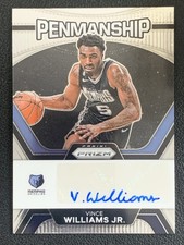 Vince Williams Jr. 2023-24 Panini Prizm Penmanship Auto #PNM-VWJ -gh