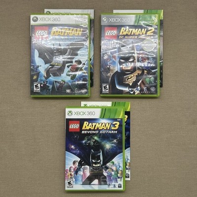 LEGO Batman 1 & 2 DC Super Heroes & 3 Beyond Gotham (Microsoft Xbox 360 Trilogy)