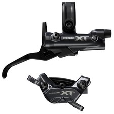 Image of Shimano Deore XT Hydraulic Disc Brake BR-M8220 / BL-M8200 4 Pot Fully Bled. NEW!